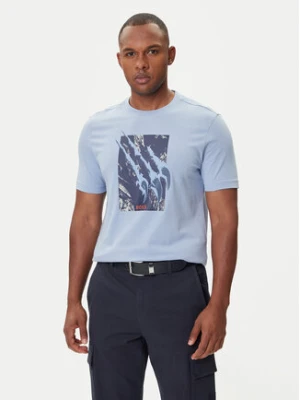 BOSS T-Shirt Te_Animali 50546362 Granatowy Regular Fit