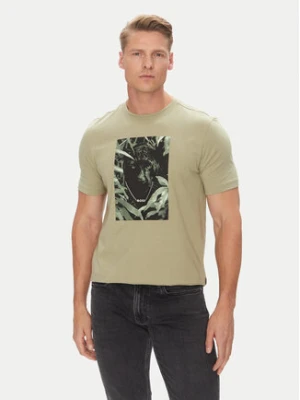 BOSS T-Shirt Te_Animali 50546362 Zielony Regular Fit