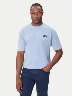 BOSS T-Shirt Te_Move 50547087 Błękitny Relaxed Fit Niebieski jasny