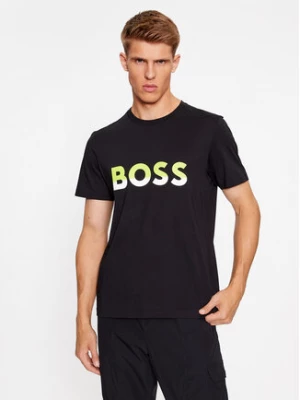 Boss T-Shirt Tee 1 50477616 Czarny Regular Fit