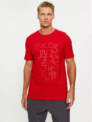 Boss T-Shirt Tee 2 50494783 Czerwony Regular Fit