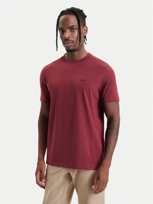 BOSS T-Shirt Tee 50506373 Bordowy Regular Fit