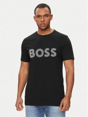 Boss T-Shirt Teebossrete 50495719 Czarny Regular Fit