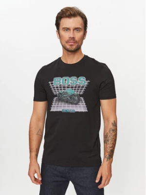 Boss T-Shirt Teenter 50503551 Czarny Regular Fit