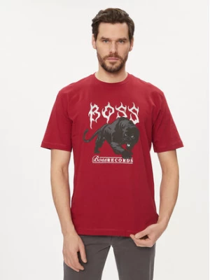 Boss T-Shirt TeePantera 50510223 Czerwony Regular Fit