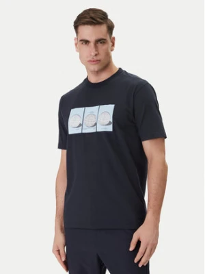 BOSS T-Shirt Terrace Photo 50559353 Granatowy Relaxed Fit