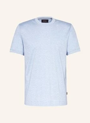 Boss T-Shirt Tesar Z Dodatkiem Jedwabiu blau