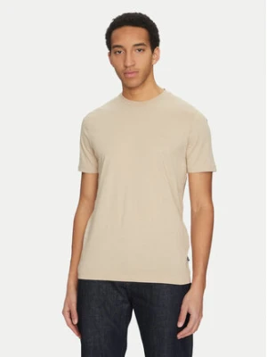 BOSS T-Shirt Thompson 01 50468347 Beżowy Regular Fit
