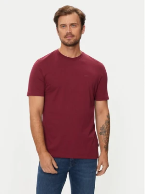 BOSS T-Shirt Thompson 01 50468347 Bordowy Regular Fit