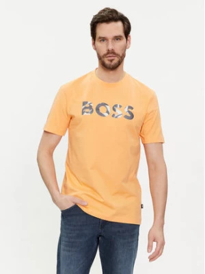 Boss T-Shirt Thompson 15 50513382 Pomarańczowy Regular Fit