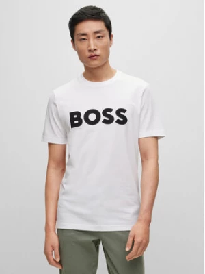 Boss T-Shirt Tiburt 345 50486200 Biały Regular Fit