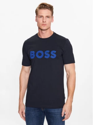 Boss T-Shirt Tiburt 345 50486200 Granatowy Regular Fit