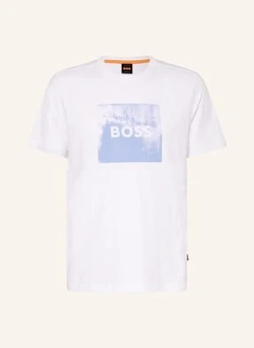 Boss T-Shirt Wheel weiss