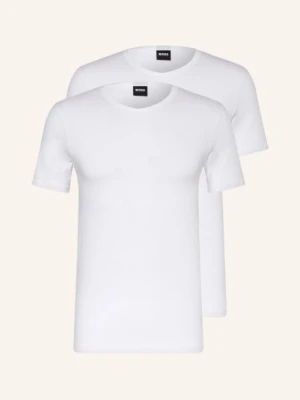 Boss T-Shirty Modern, 2 Szt. weiss BIAŁY