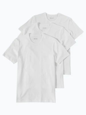 BOSS T-shirty pakowane po 3 szt. Mężczyźni Bawełna biały