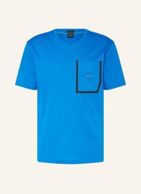 Boss T-Shirty Thilix blau