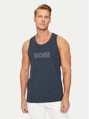 Boss Tank top Beach 50491711 Granatowy Regular Fit