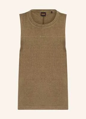 Boss Tank Top Oceanpalette braun