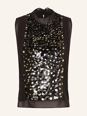 Boss Top Baliette Z Cekinami schwarz