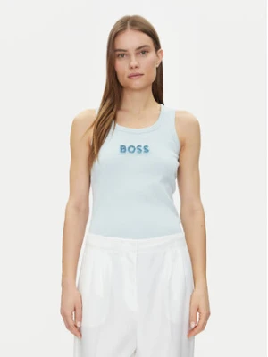 BOSS Top C-Ematite 50536985 Błękitny Slim Fit Niebieski jasny