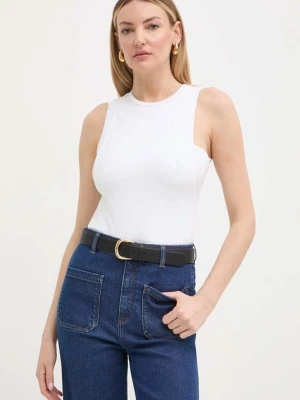 BOSS top damski kolor biały 50512085
