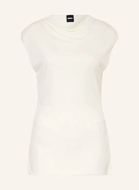 Boss Top Z Dzianiny Elamma weiss