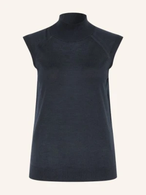 Boss Top Z Dzianiny Fipini blau