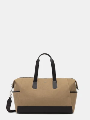 BOSS torba Dakkar_Holdall beżowy