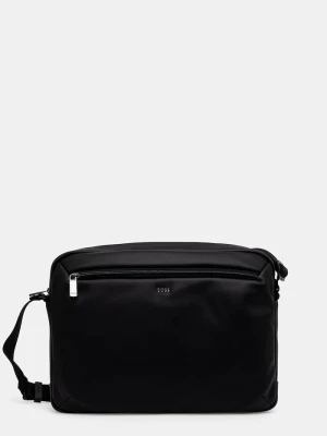 BOSS torba męska Jace_Zip Messenger czarny
