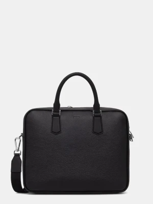 BOSS torba na laptopa męska skórzana New Crosstown_Doc