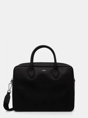BOSS torba na laptopa męska skórzana Northon_Doc. Case