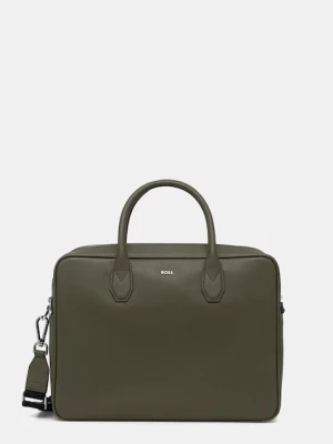 BOSS torba na laptopa męska skórzana Northon_Doc. Case