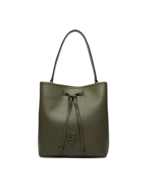 BOSS Torebka Anett Drawstring 50567602 Zielony ciemny