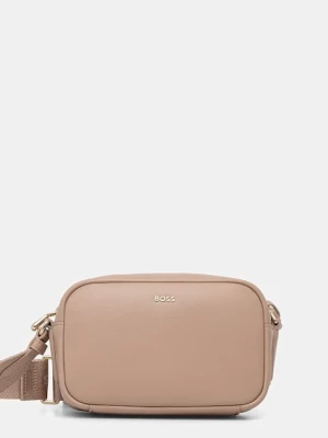 BOSS torebka crossbody damska Sandy Crossbody beżowy