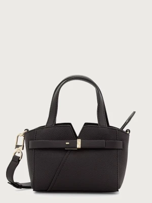 BOSS torebka crossbody damska skórzana Revers MiniTote brązowy