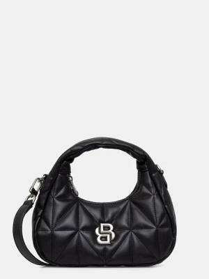BOSS torebka damska z imitacji skóry B ICON NEW SM Hobo czarny