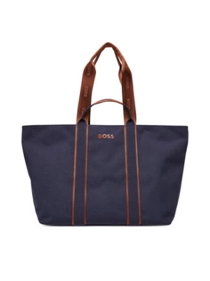 BOSS Torebka Palmah Tote 50546461 Granatowy