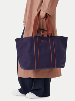 BOSS Torebka Palmah Tote 50546461 Granatowy
