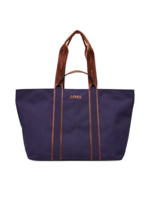 BOSS Torebka Palmah Tote 50546461 Granatowy