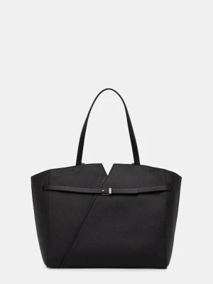 BOSS torebka shopper damska skórzana BOSS REVERS TOTE