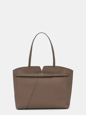 BOSS torebka shopper damska skórzana BOSS REVERS TOTE
