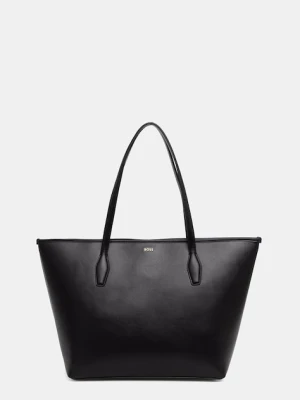 BOSS torebka shopper damska z imitacji skóry Sandy Zip Shopper