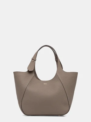 BOSS torebka skórzana kolor brązowy 50552117