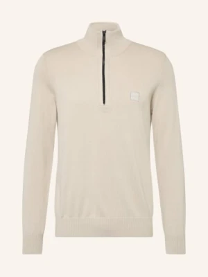 Boss Sweter Kanobix_S O Regularnym Kroju beige