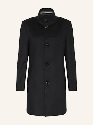 Boss Wełniany Płaszcz Hyde schwarz
