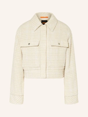 Boss Żakiet Pudełkowy Jatwedi Z Bouclé beige
