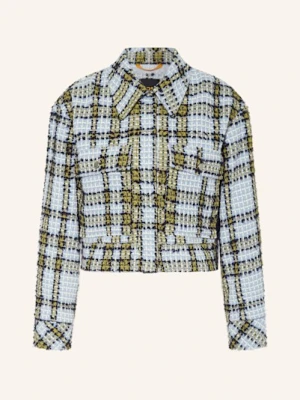 Boss Żakiet Pudełkowy Jatwedi Z Bouclé blau