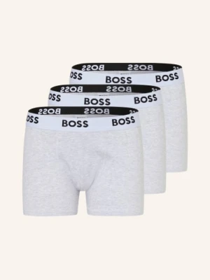 Boss Zestaw 3 Par Bokserek grau