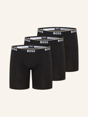 Boss Zestaw 3 Par Bokserek schwarz CZARNY