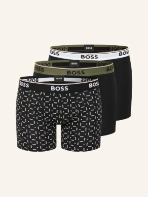 Boss Zestaw 3 Par Bokserów Power schwarz